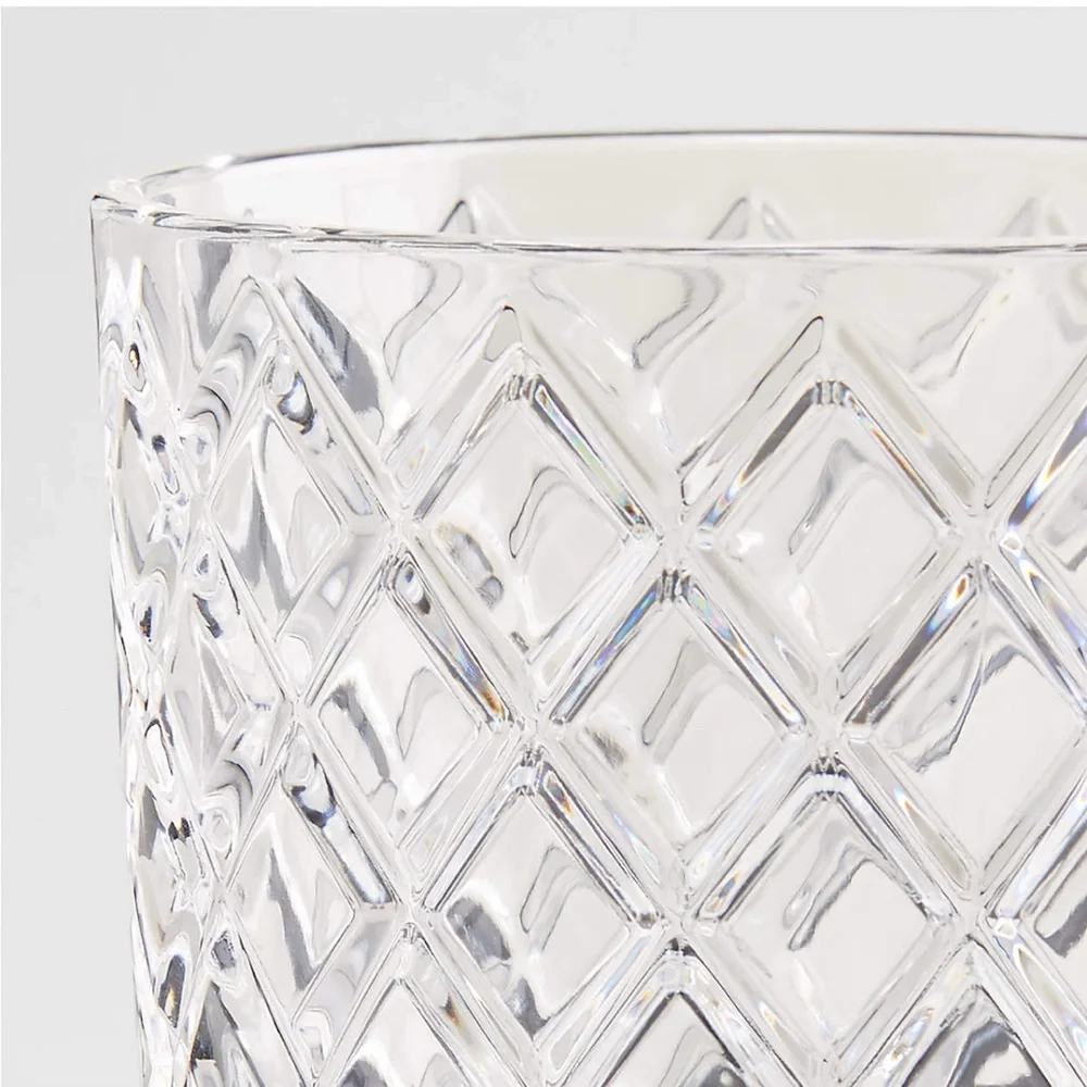Crate & Barrel Hatch 11-Oz. Acrylic Double Old-Fashioned Glass